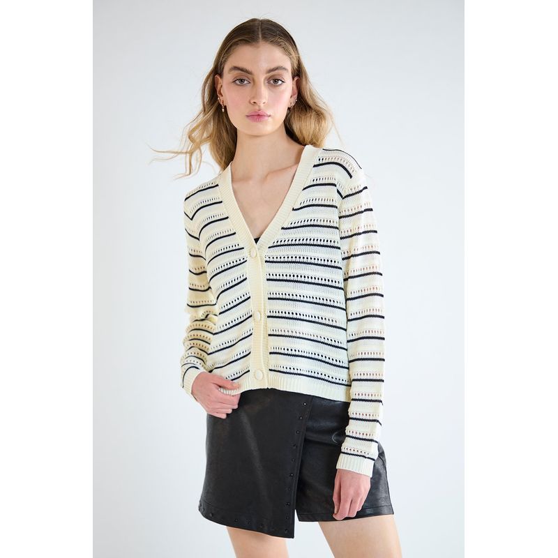 IO - Sweater Negro Mujer Io