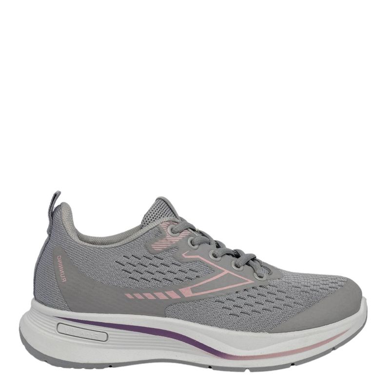 ALQUIMIA - Zapatilla Mujer Gris Marce Alquimia