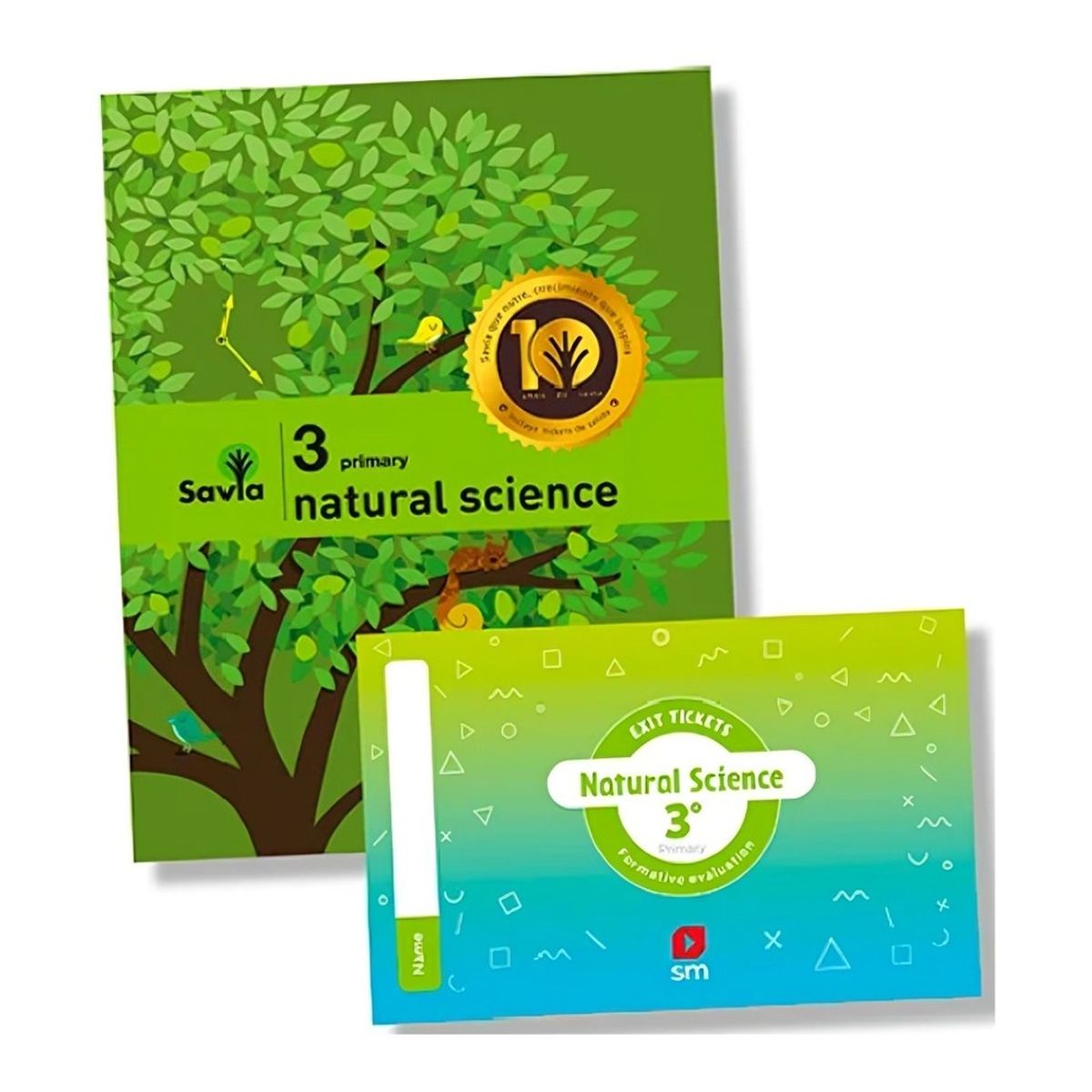 TOP10BOOKS - TEXTO Pack Natural Science 3° Savia - Ediciones SM