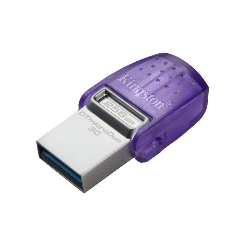 KINGSTON - Pendrive Kingston DataTraveler microDuo 3C 256GB USB y USB-C