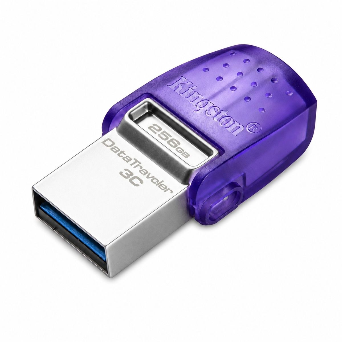 KINGSTON - Pendrive Kingston DataTraveler microDuo 3C 256GB USB y USB-C