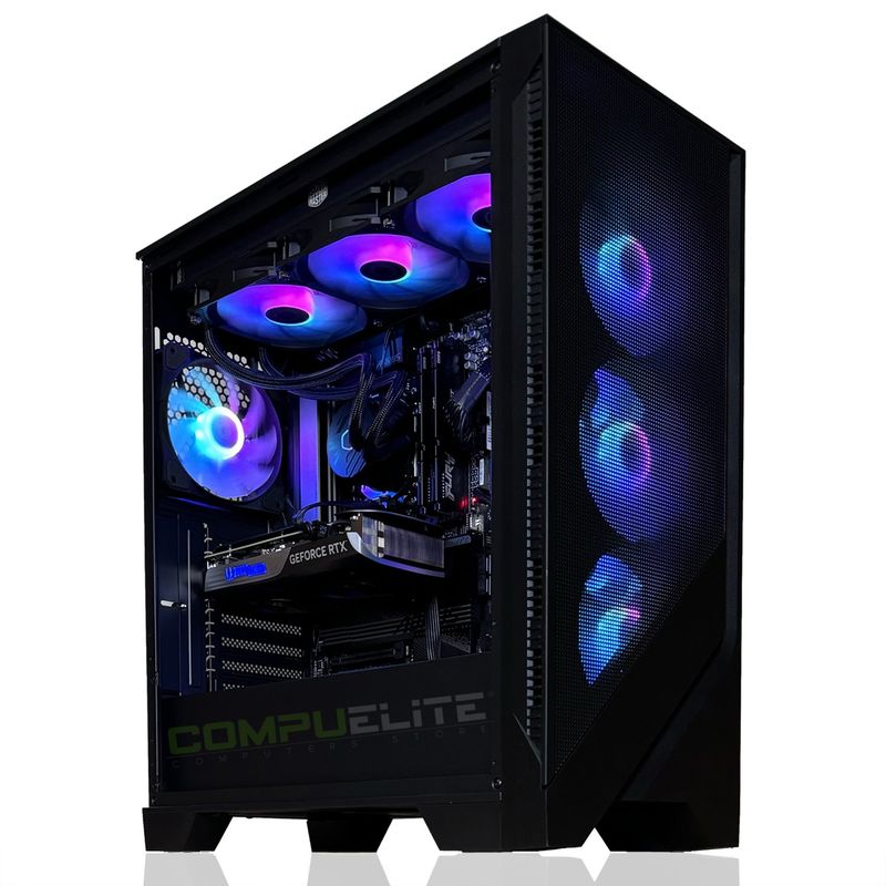 COMPU ELITE - PC ELITE Intel Ultra 5 245K 14-Core + Z890 WIFI+BT + 32GB DDR5 + RTX 4070 12GB