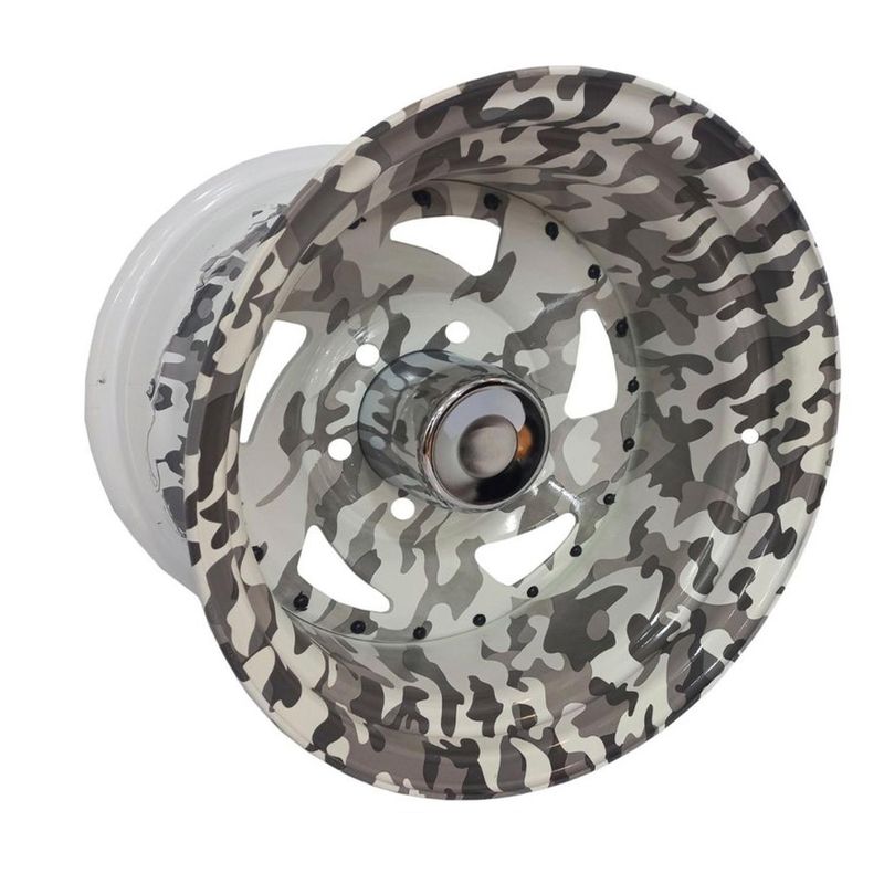 GENERICO - Set 4 Llantas - 16x10 6x139 Et-38 Water-tp Camuflado-direcc