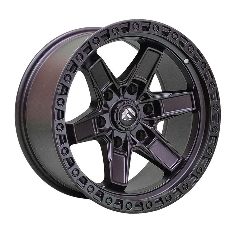 GENERICO - Set 4 Llanta 17x9 6x139 Et-12 Kicker6 Mb