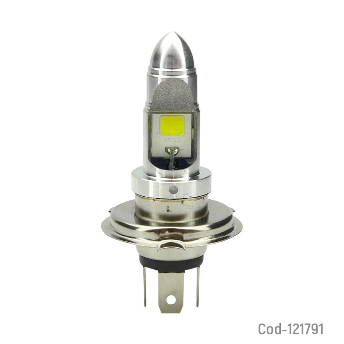 GENERICO - AMPOLLETA PARA MOTO H-4 LED COB AC-DC 1224V