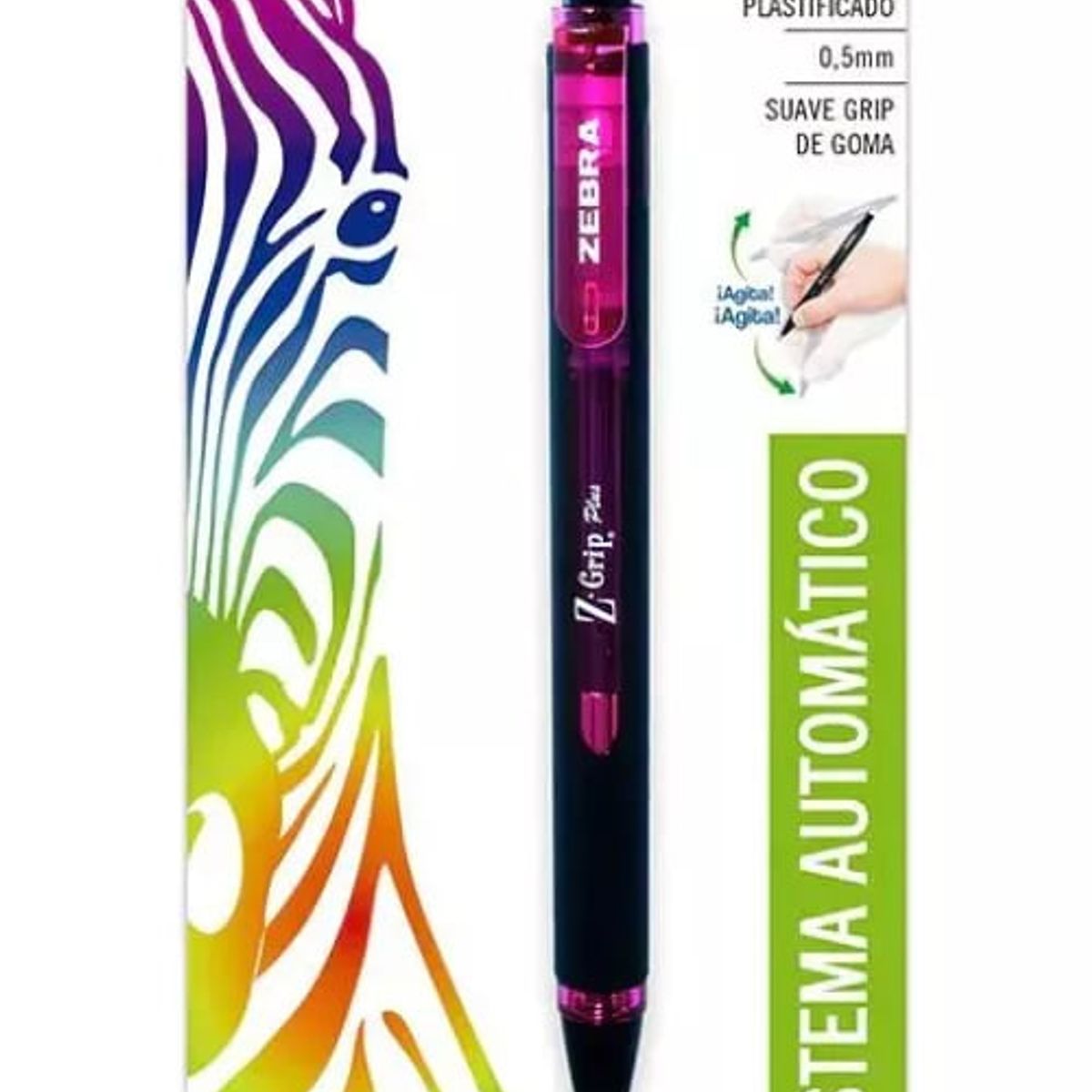 ZEBRA - Portaminas Retráctil 0.7 mm Avance De Mina Automático Zebra