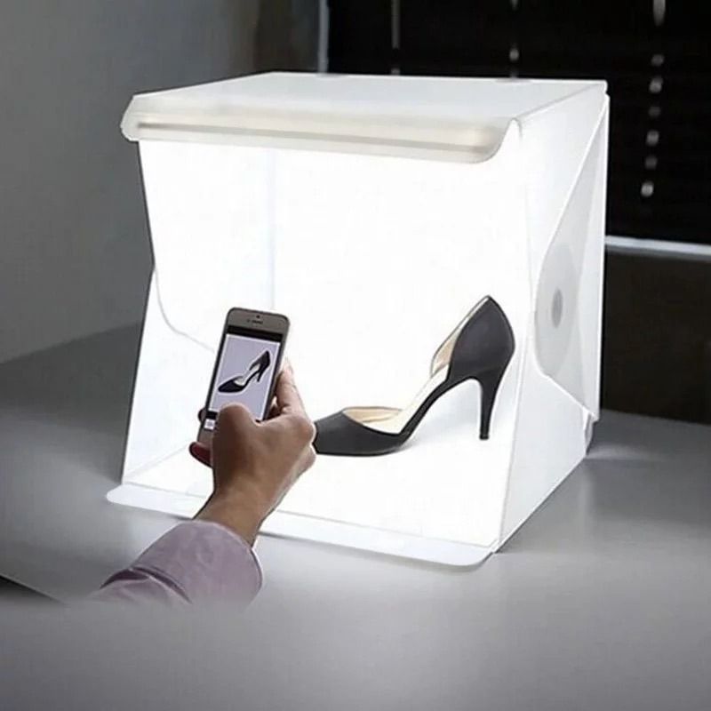 GENERICO - Lightroom Mini Estudio Caja Luz Fotografía Usb Led 30 Cms