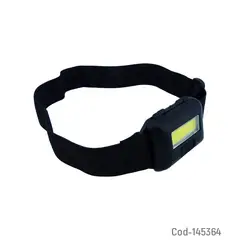 GENERICO - LINTERNA MINERO 1 LED COB MINI 10W AZUL