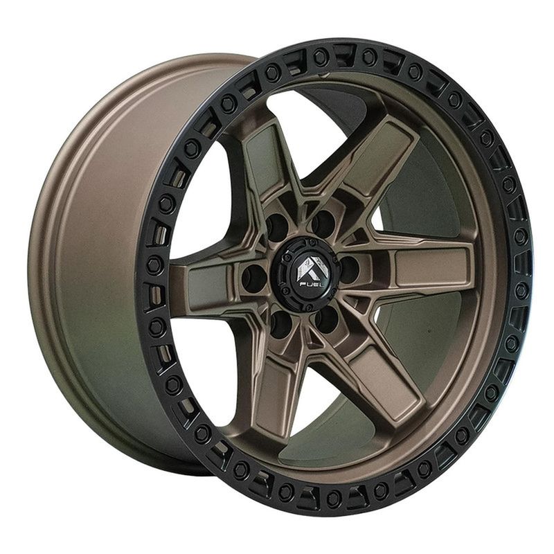GENERICO - Set 4 Llanta 17x9 6x130 Et-12 Kicker6 Mbrnz-lmb