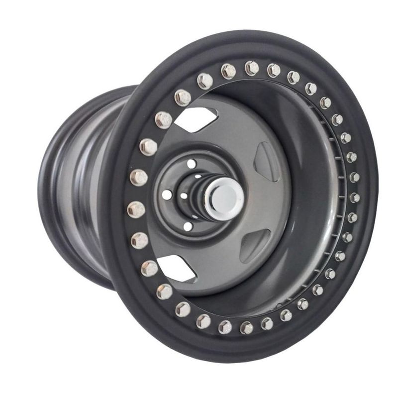 GENERICO - Llantas Fierro Aro 16 6x139 Beadlock - Set 4