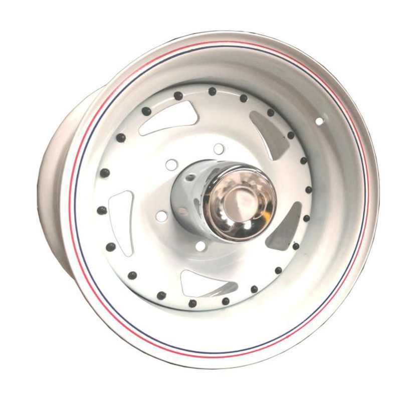 GENERICO - Set 4 Llantas - 15x10 6x139 Chevrolet Direcc.blanca