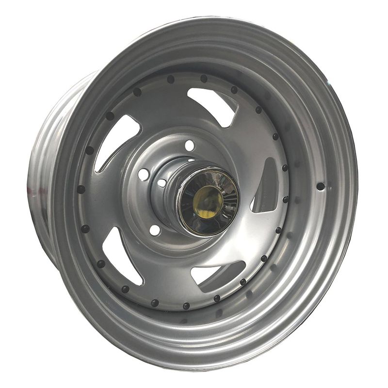 GENERICO - Set 4 Llantas - 15x10 6x139 Chevrolet Direcc. Gris