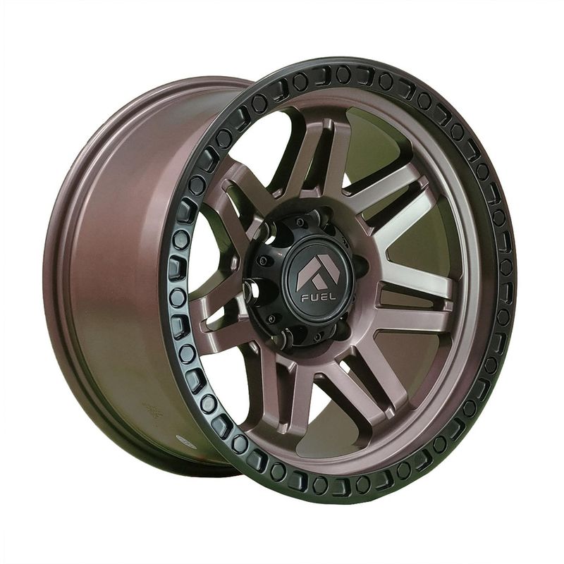 GENERICO - Set 4 Llanta 17x9 6x139 Et0 Syndacate Mbrnz-lb