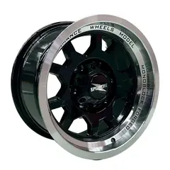 GENERICO - Set 4 - Llanta - 15x8 6x139 Et-10 B-lm Marino 5815f