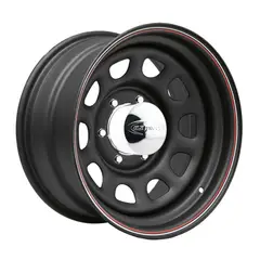 GENERICO - Set 4 Llantas 15x7 6X139 Et-6 US-DAYTONA MB-L-W&REDLn