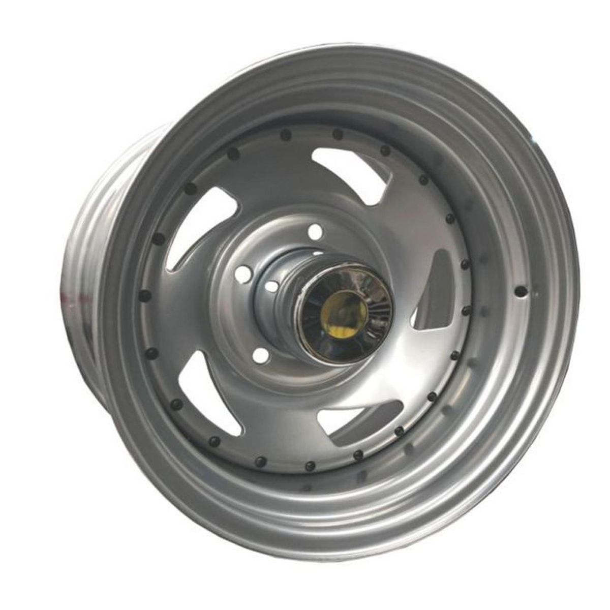 GENERICO - Set 4 Llantas 15x8 6X139 Et-19 DIRECCIONAL S-L-W/DouBlackLn