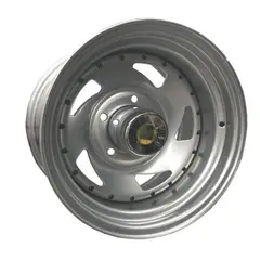 GENERICO - Set 4 Llantas - 15x8 6x139 Chevrolet Direcc. Gris