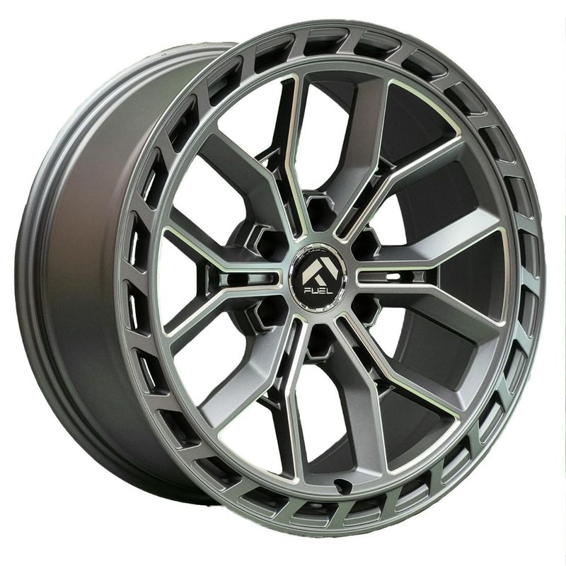 GENERICO - Set 4 Llanta 20x9 6x139 Et0 Kombat Mg-mw