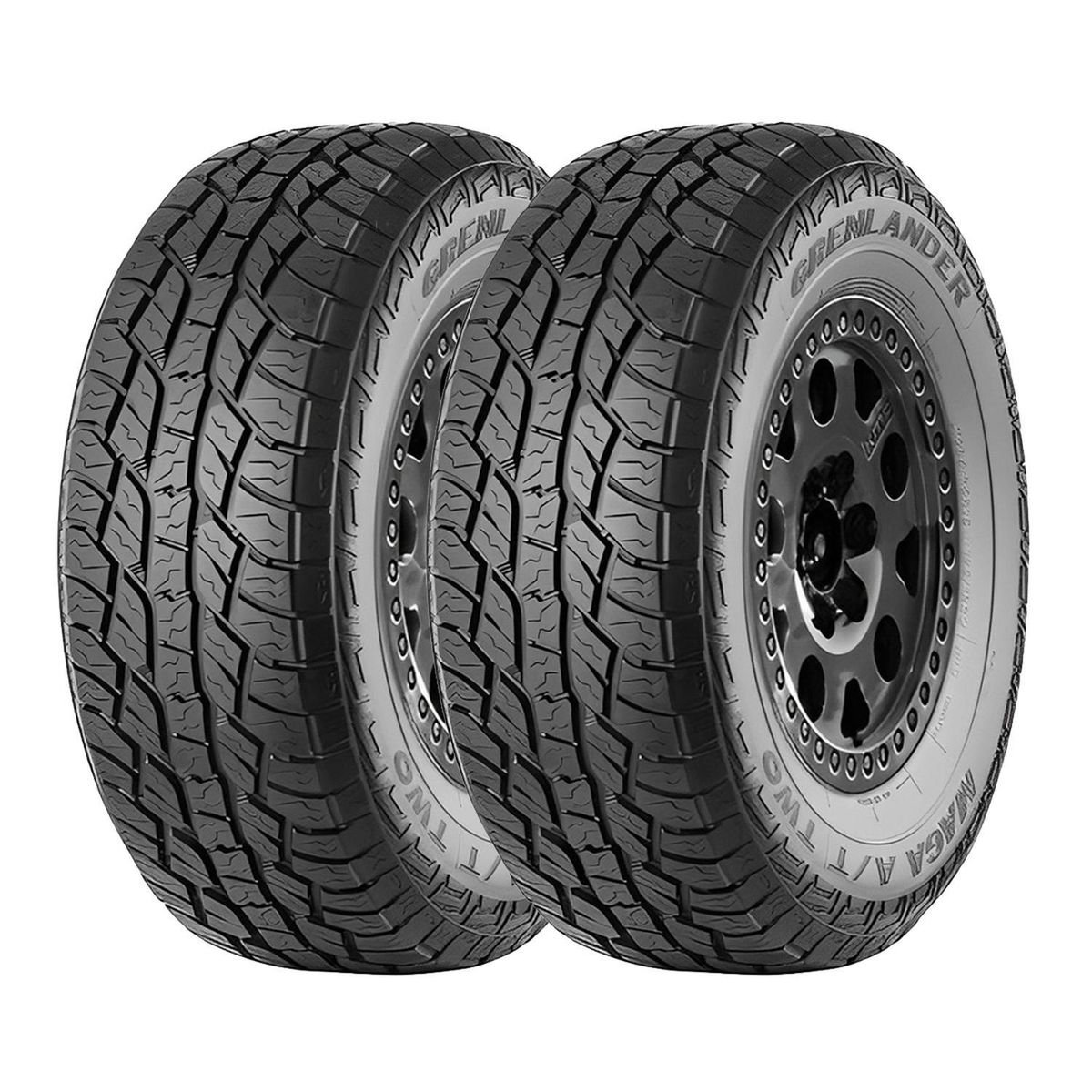 GENERICO - Neumático SET X2 205/70R15 96H MAGA A/T TWO Grenlander A/T CHN
