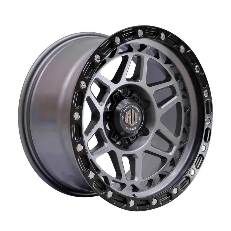 GENERICO - Set 4 Llantas 17x9 6X139 Et-- BEAST MG-LB