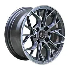 GENERICO - Set 4 Llantas 13x6 4X100/4X114 Et25 ARION GM-UC-M