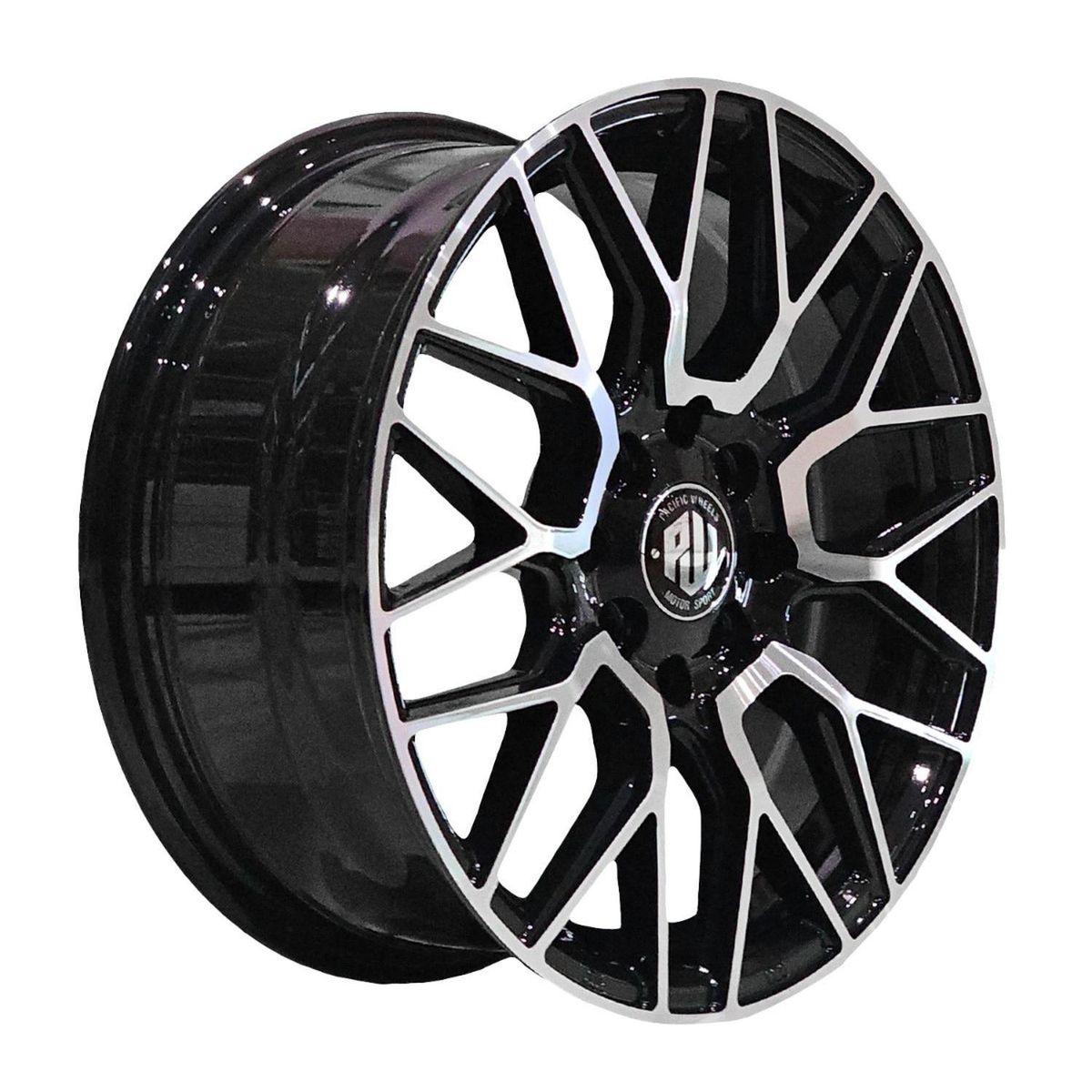GENERICO - Set 4 Llantas 15x6.5 4X100/4X114 Et40 STORM BM