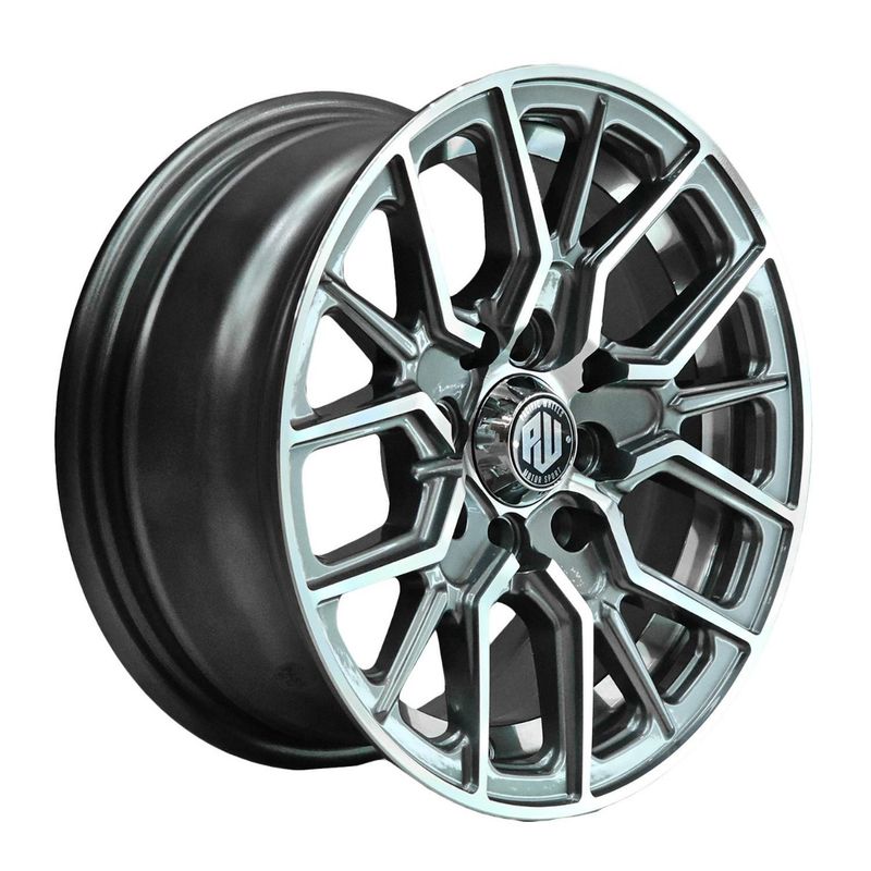 GENERICO - Set 4 Llantas 13x6 4X100/4X114 Et25 OZAKA GM-UC-M