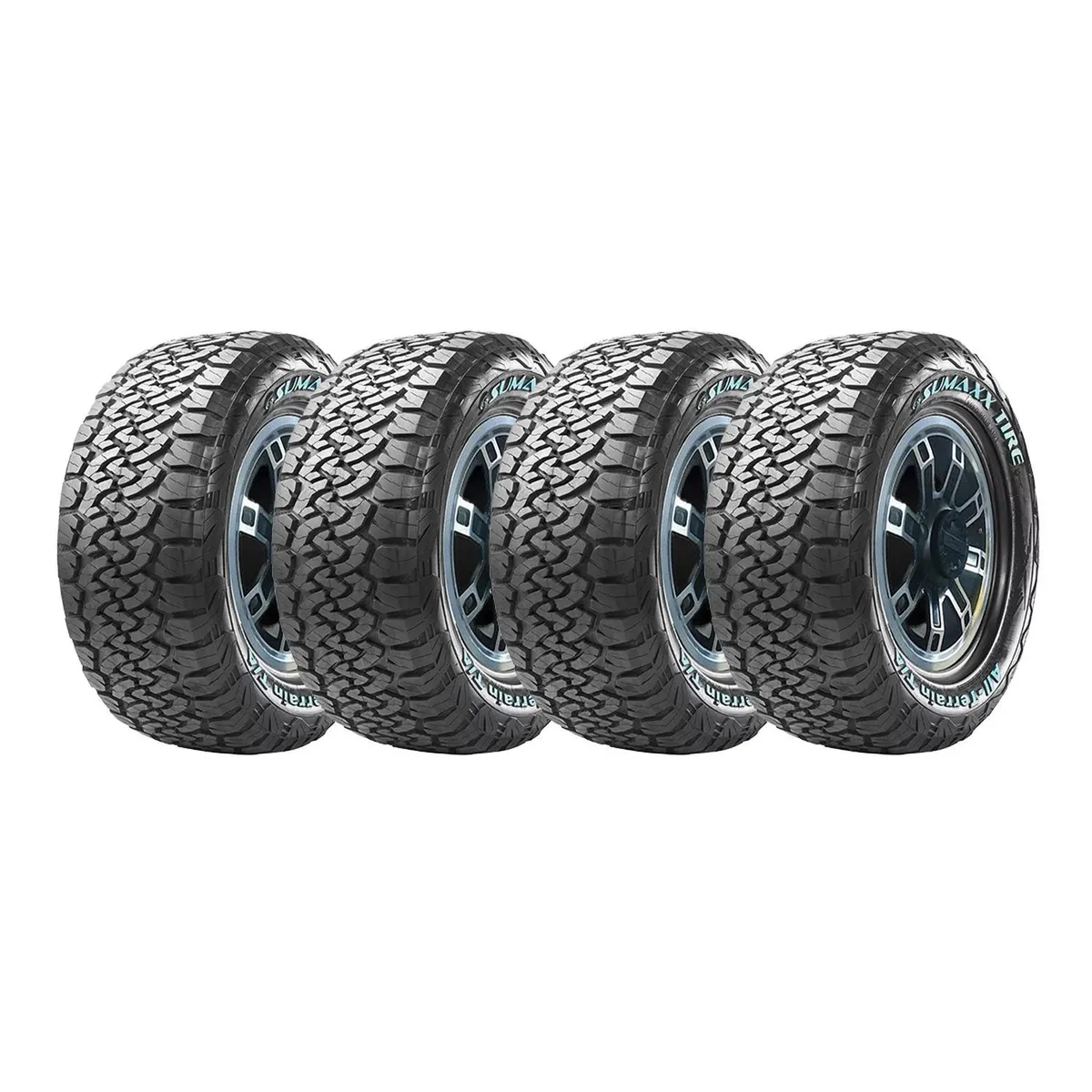 GENERICO - SET X 4 Neumáticos 245/75R16 120/116S ALL-TERRAIN A/T Sumaxx 10PR A/T LT TL WLT CHN