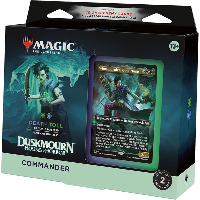 HASBRO - MTG Duskmourn Death Troll ingles