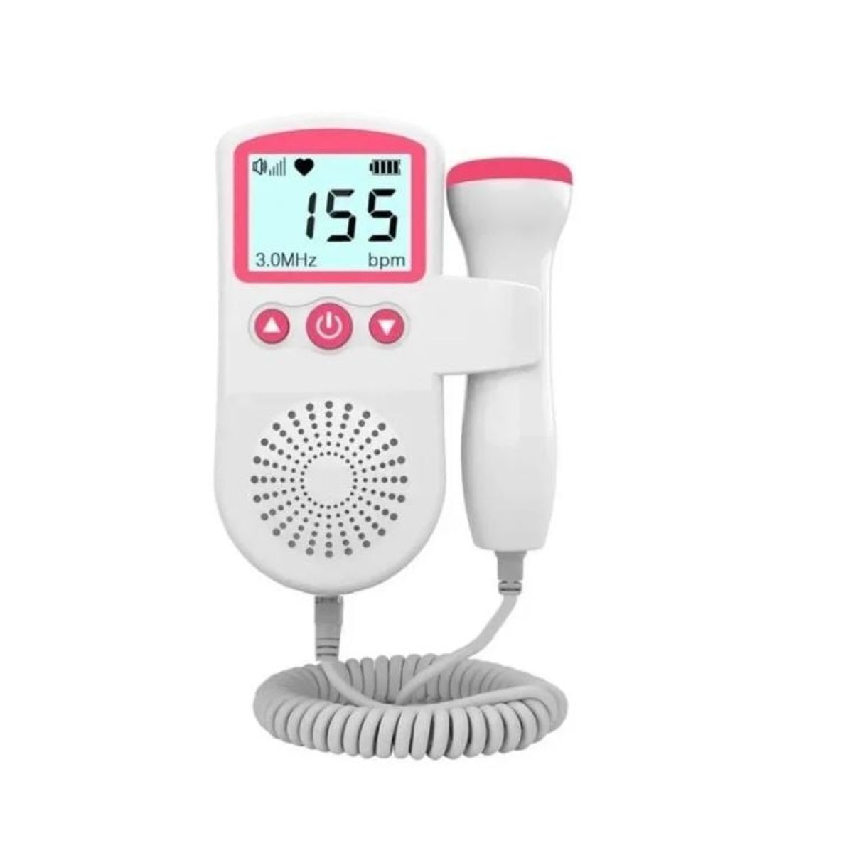 GENERICO - Doppler Primeros Latidos Monitor Rosado Ultrasonido