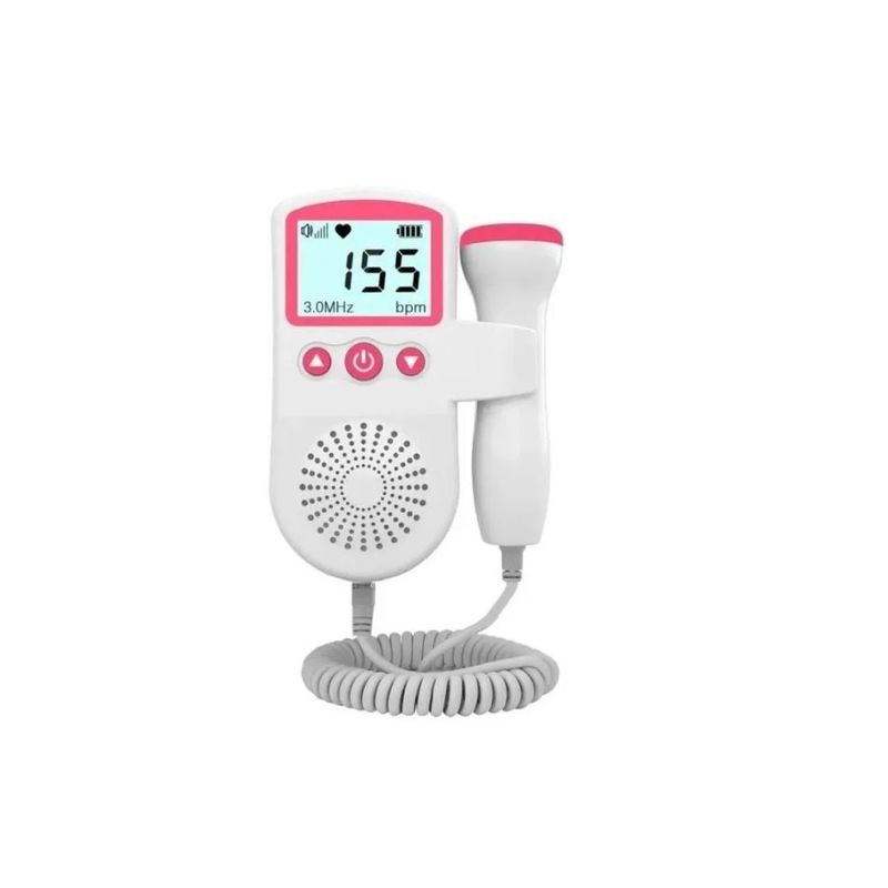 GENERICO - Doppler Primeros Latidos Monitor Rosado Ultrasonido