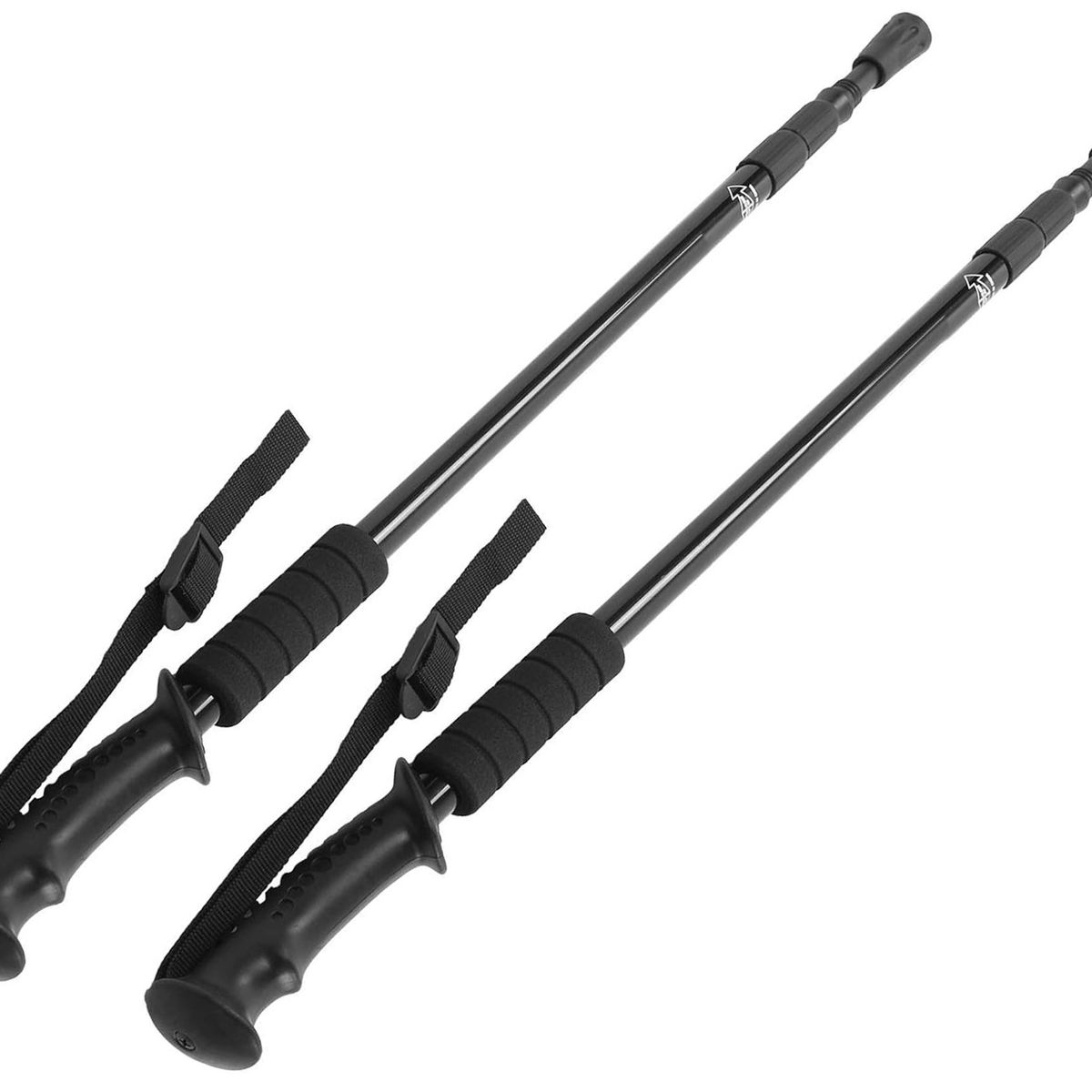 GENERICO - Pack Palo Trekking Baston Pleglable Senderismo + Sombrero