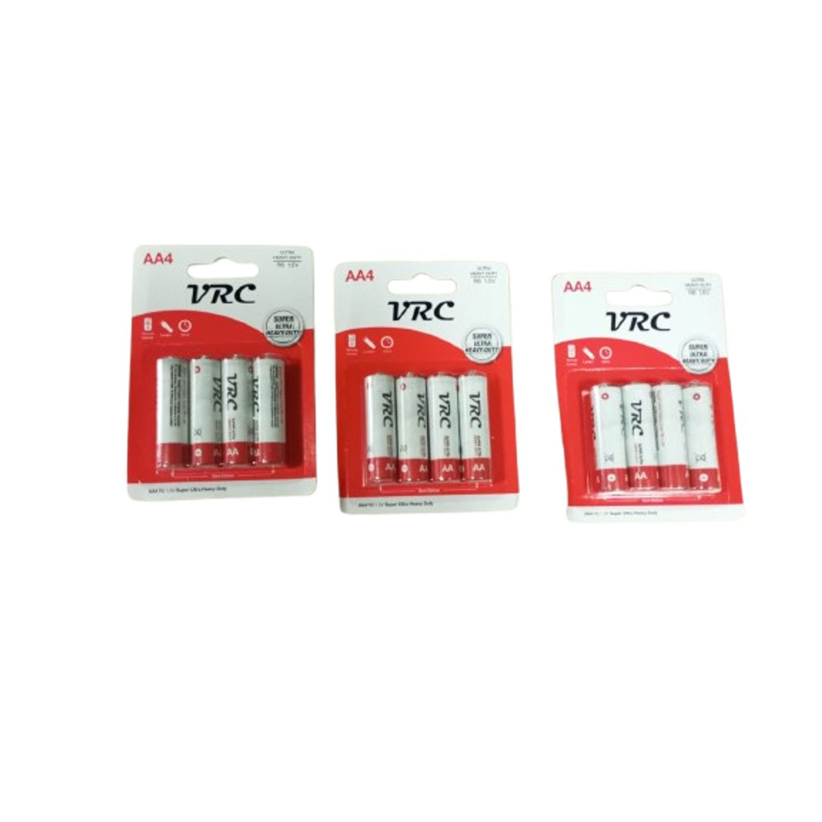 GENERICO - Pack 12 pilas aa carbón vrc