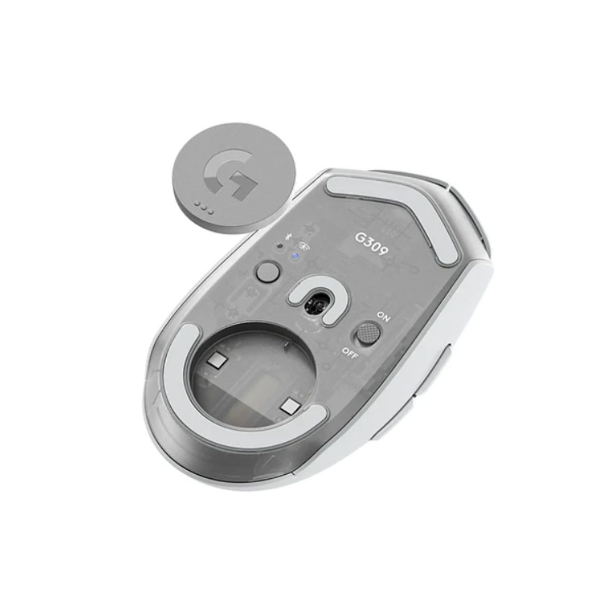 LOGITECH - Mouse inalámbrico Logitech G309 Lightspeed, Color Blanco