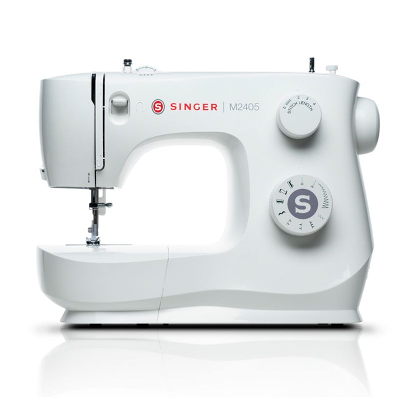 SINGER - Máquina De Coser Recta Singer M2405 Portable Blanca