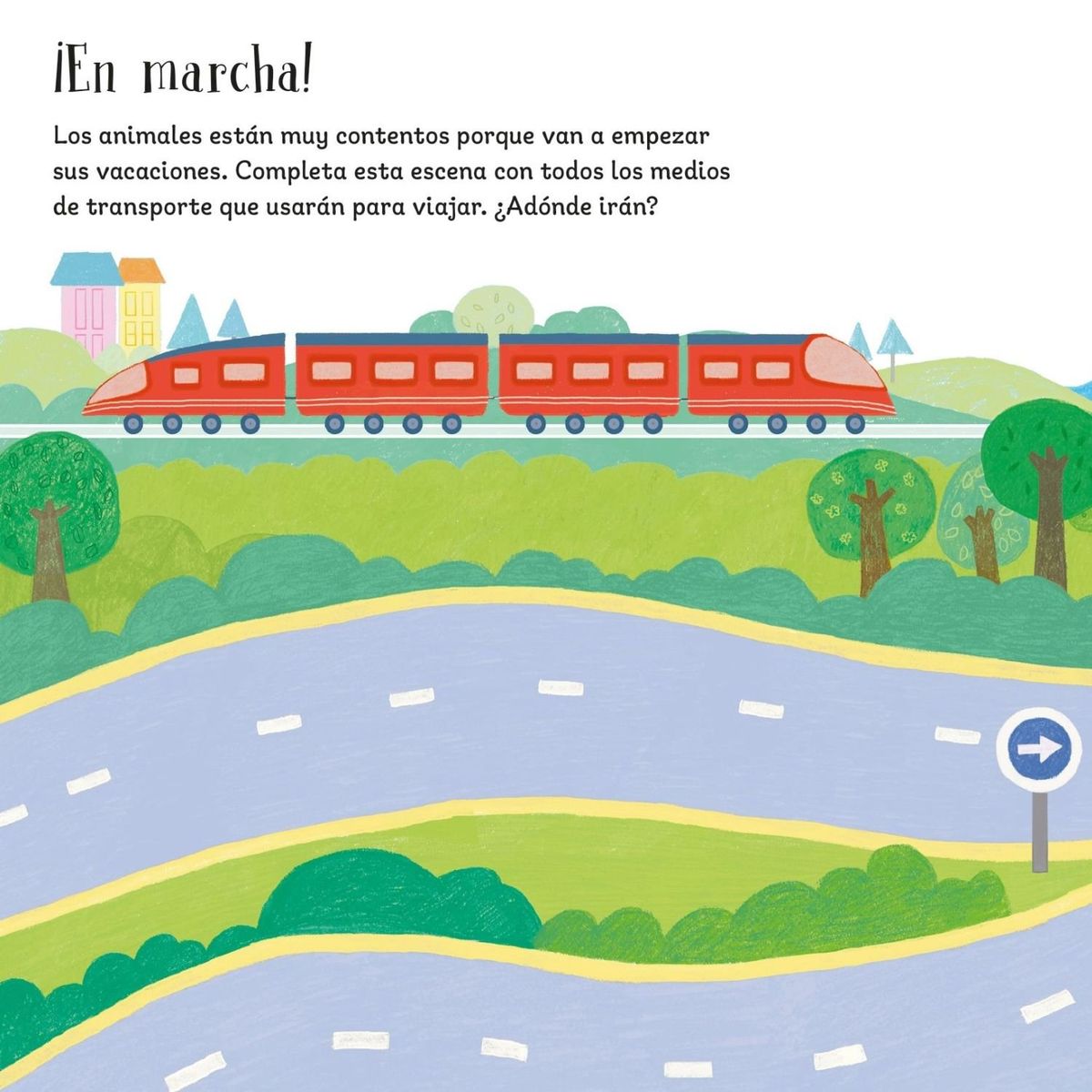 USBORNE - Mi primer libro de pegatinas - De vacaciones