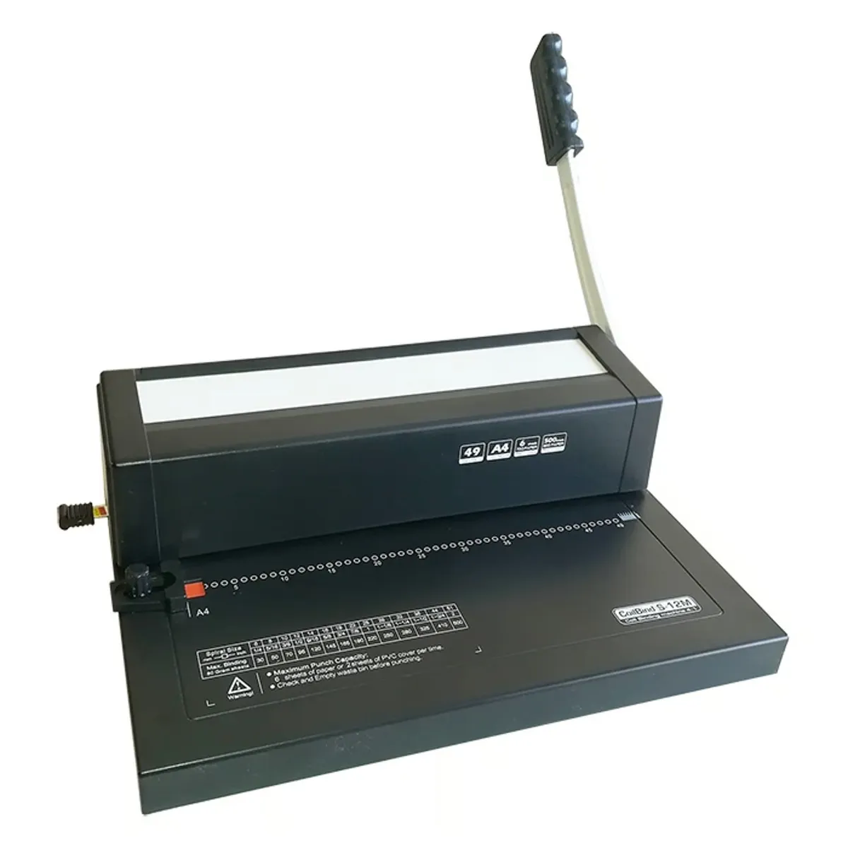 GENERICO - Maquina Anilladora Perforadora Espiral Encuadernadora