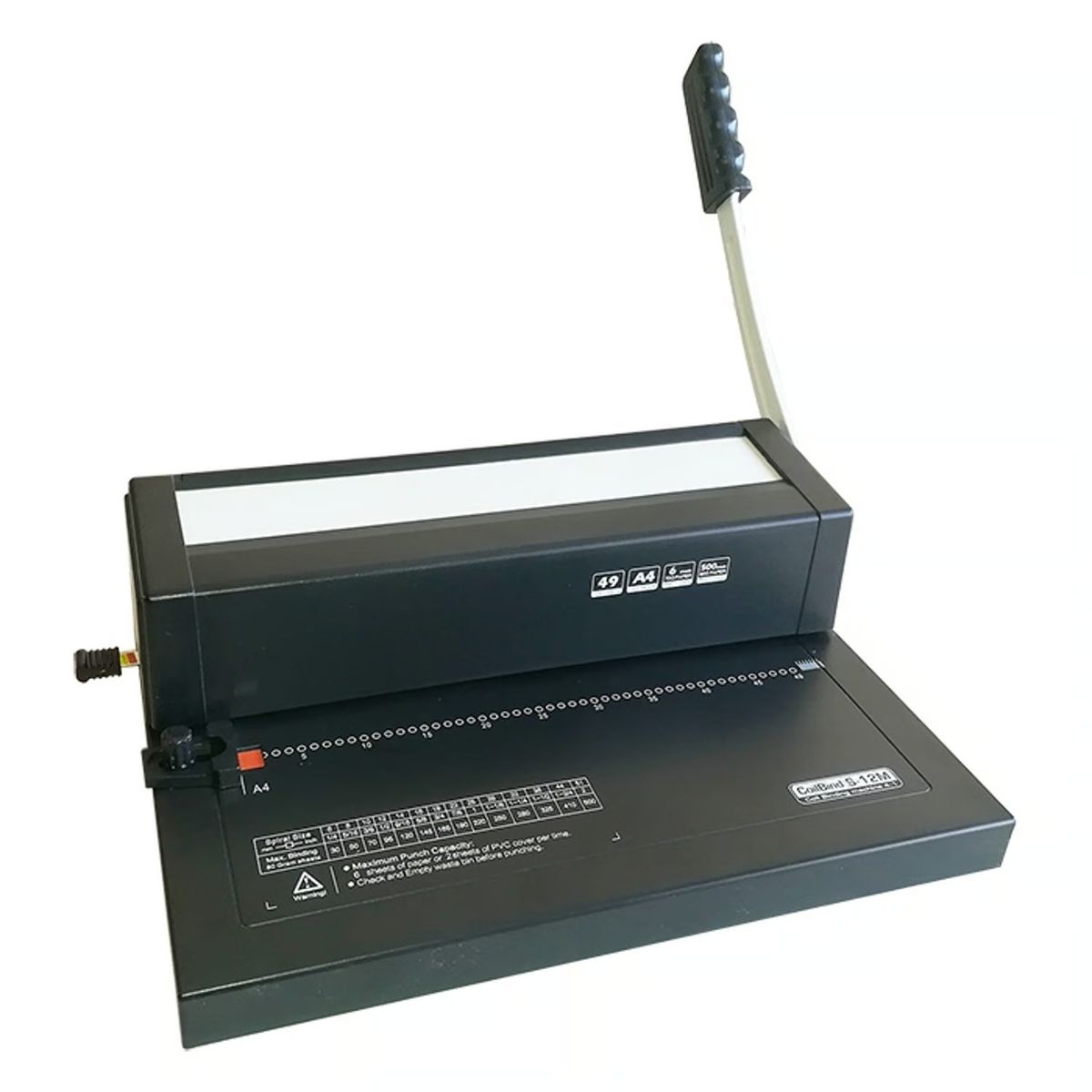 GENERICO - Maquina Anilladora Perforadora Espiral Encuadernadora