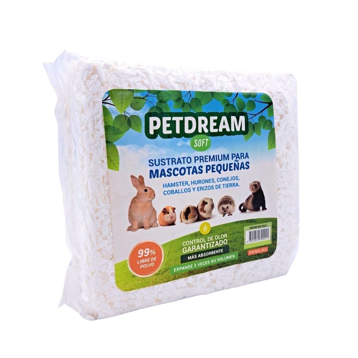 GENERICO - Sustrato De Papel Petdream 570g Roedores