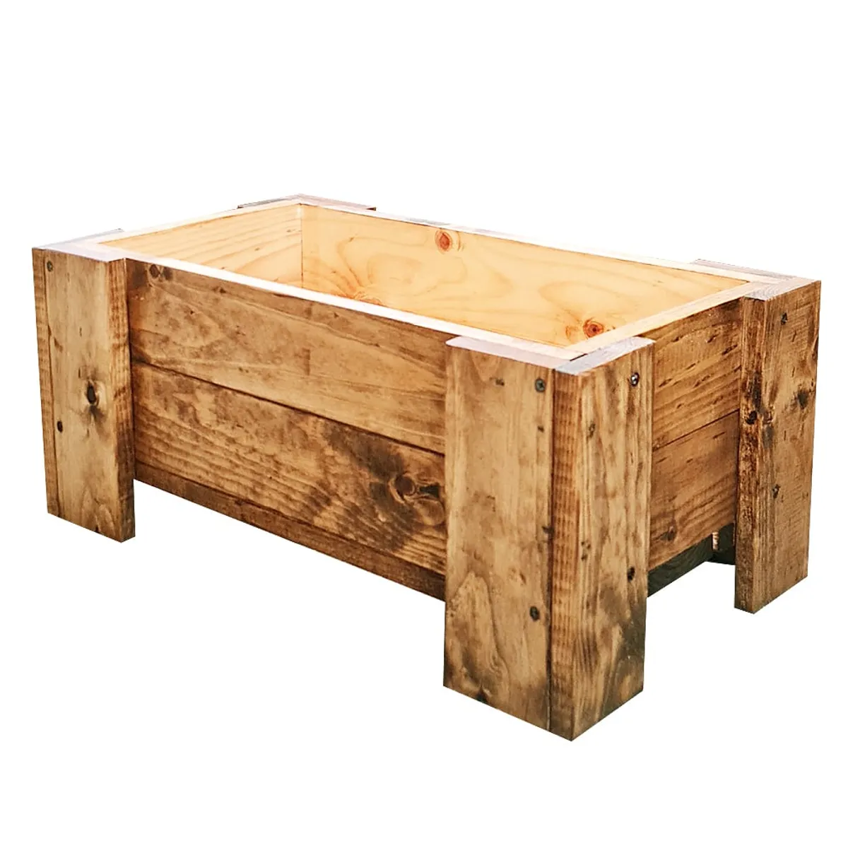 ARTE CHICO - Jardinera Madera Terrazas y Jardín 60x45x25.