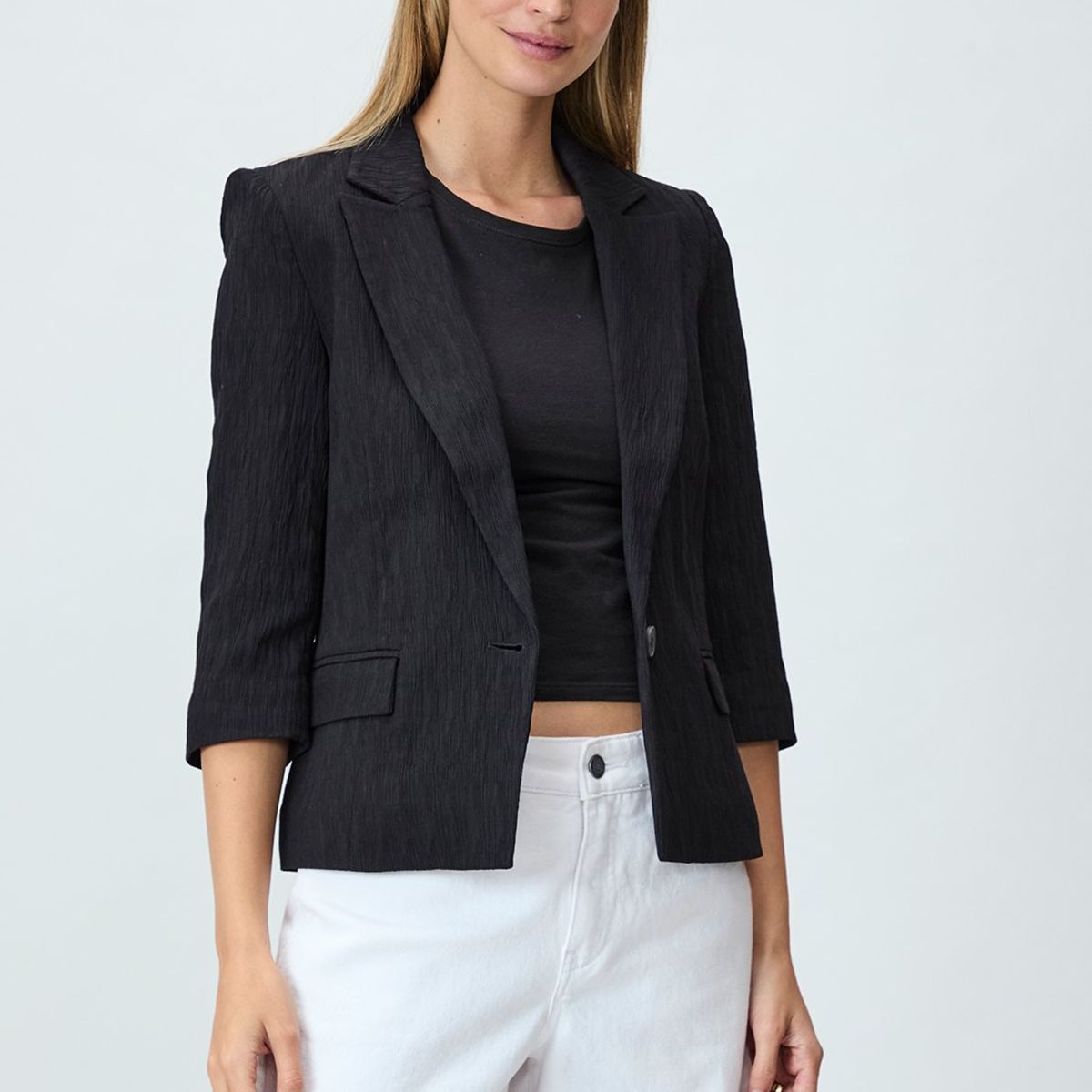 IO - Blazer Negro Mujer Io