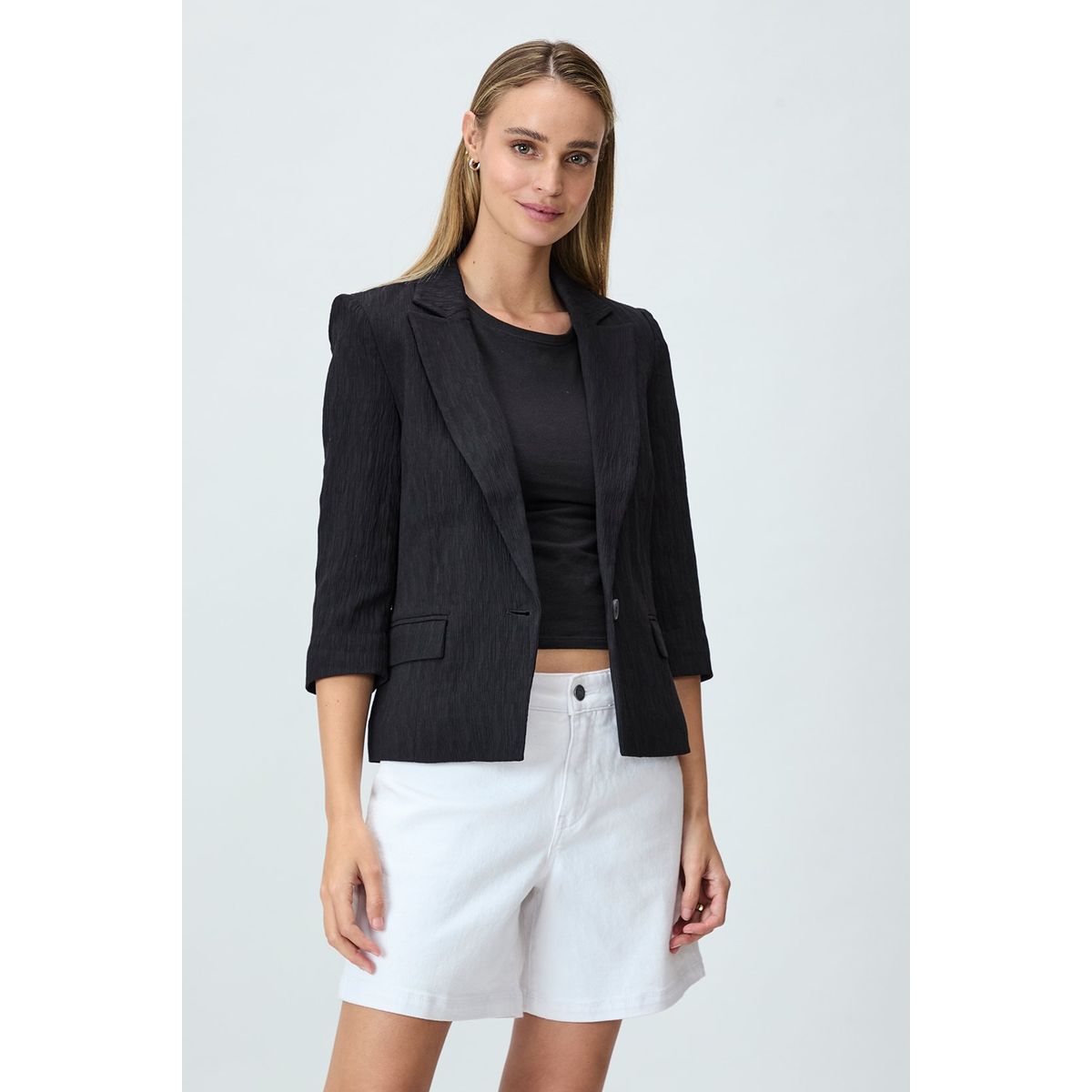 IO - Blazer Negro Mujer Io