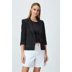 IO - Blazer Liso Negro