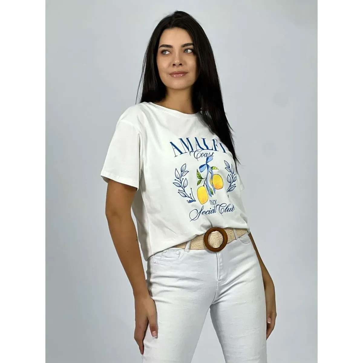 ENIGMATICA BOUTIQUE - Polera Algodón Diseños - Verde - Único