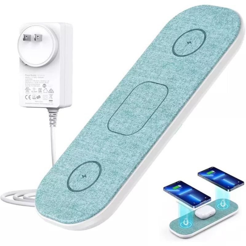 CHOETECH - Cargador Inalámbrico De Carga Rápida 3 En 1