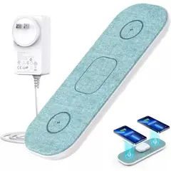 CHOETECH - Cargador Inalámbrico De Carga Rápida 3 En 1