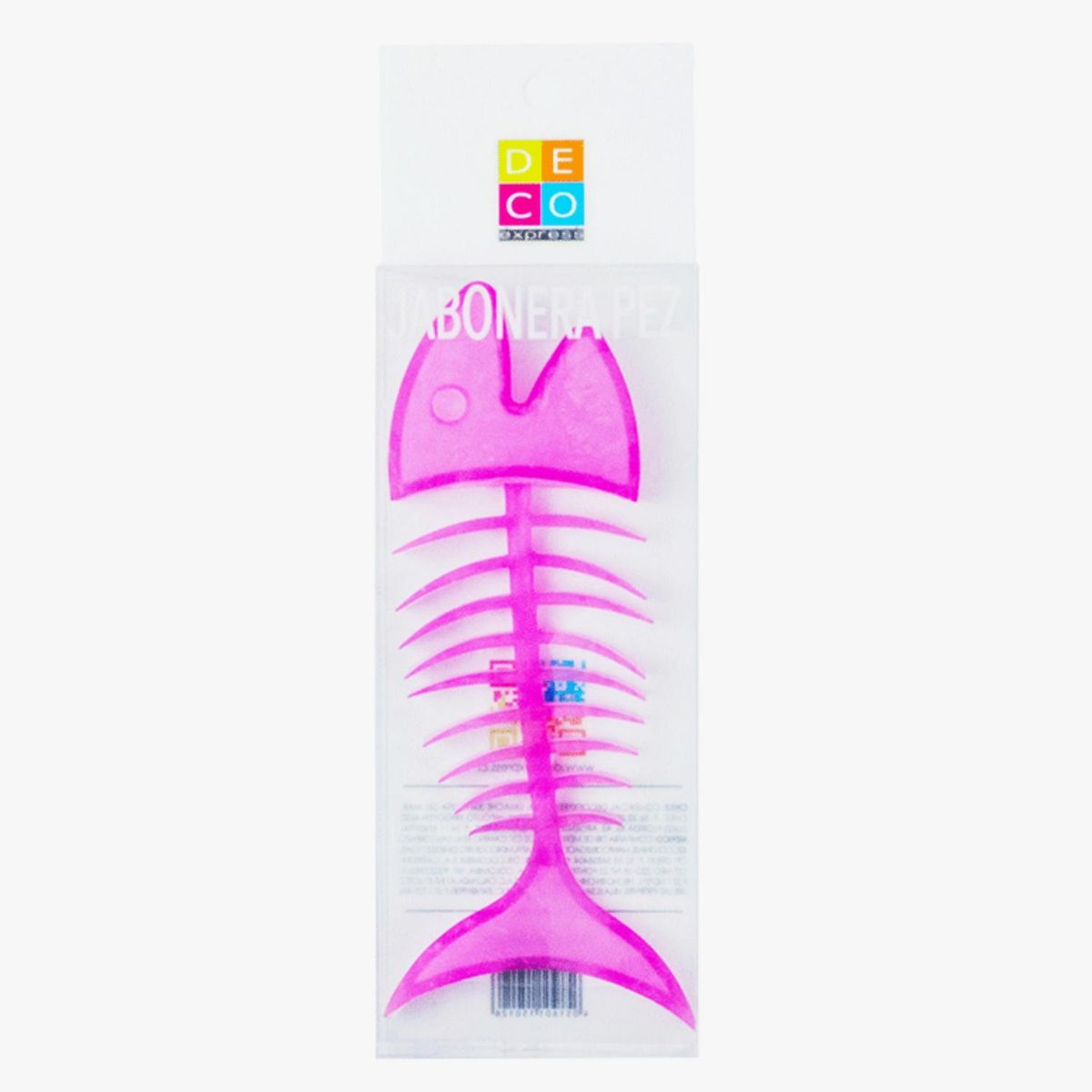 DECO EXPRESS - Jabonera Pez Rosado