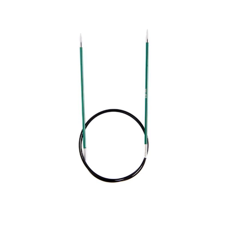 GENERICO - Palillos Circular Fijo Knitpro Zing 40 Cms 4.0 Mm