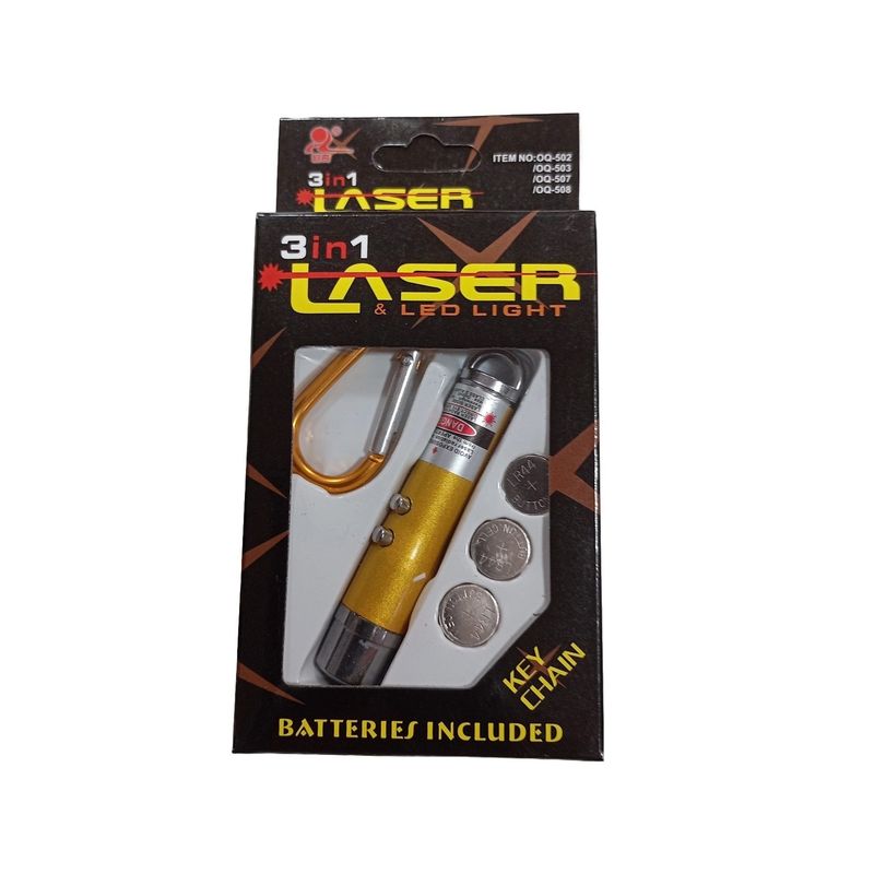 GENERICO - Puntero laser + pilas