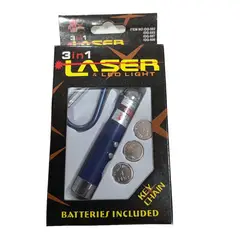 GENERICO - Puntero laser + pilas